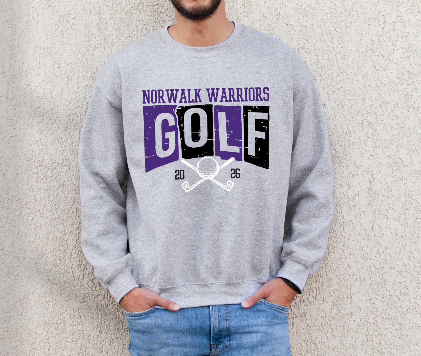 Norwalk Warriors Golf 2026 Sweatshirt