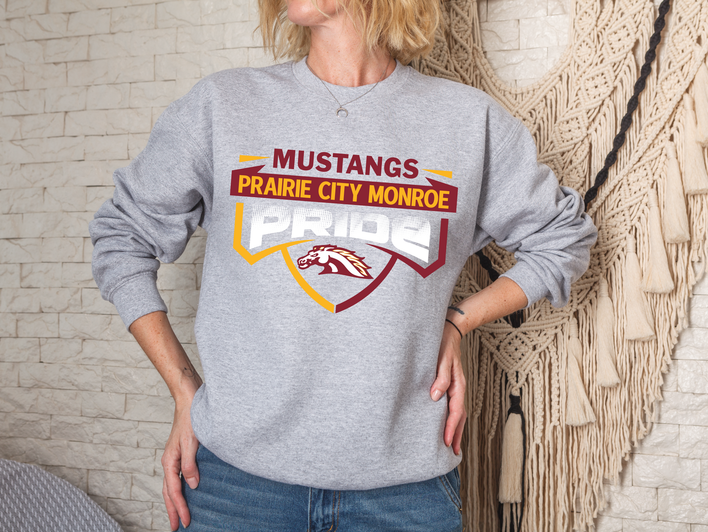PCM Mustangs Pride Sweatshirt