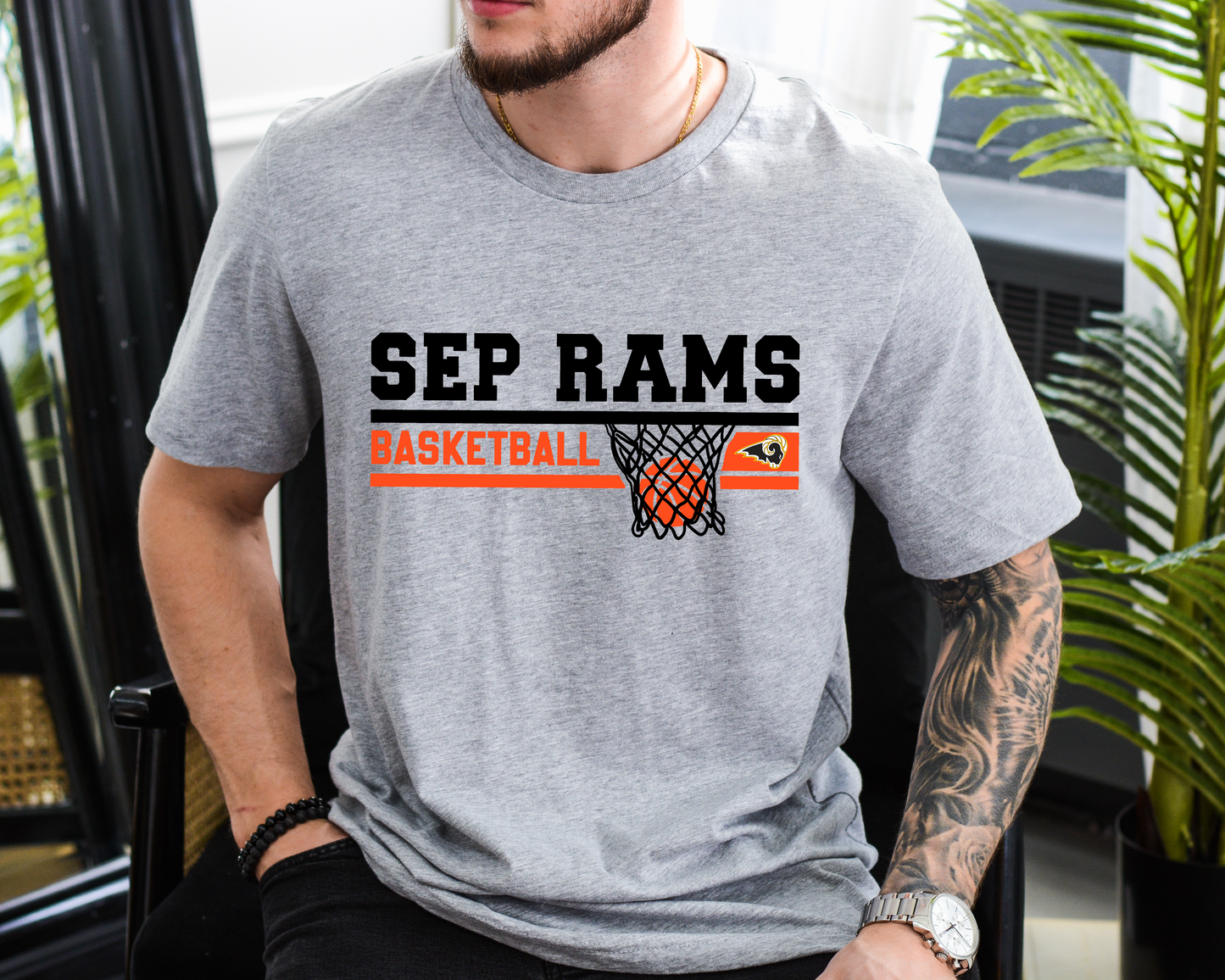 Basketball Net SEP Rams T-shirt