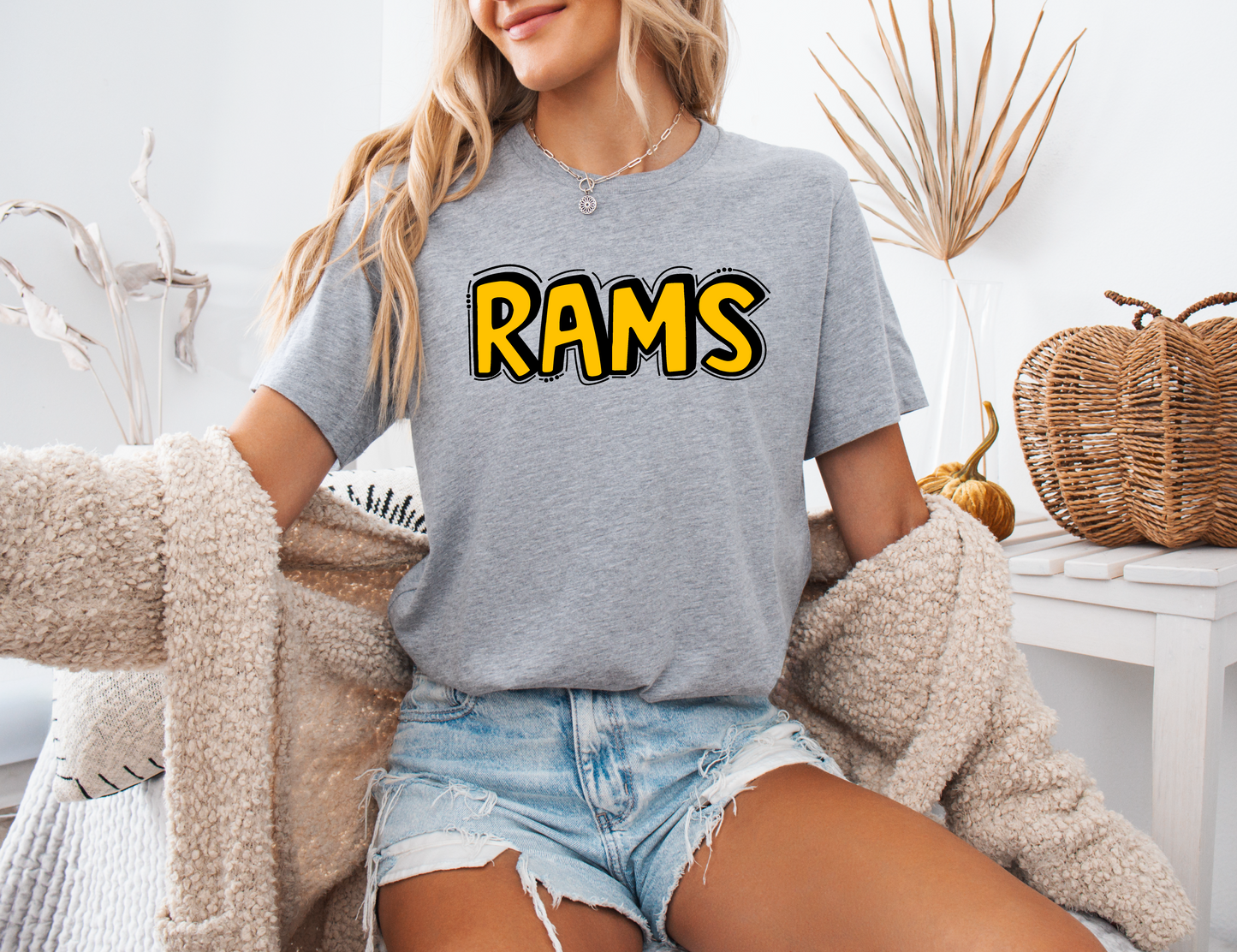 Doodling Rams T-shirt