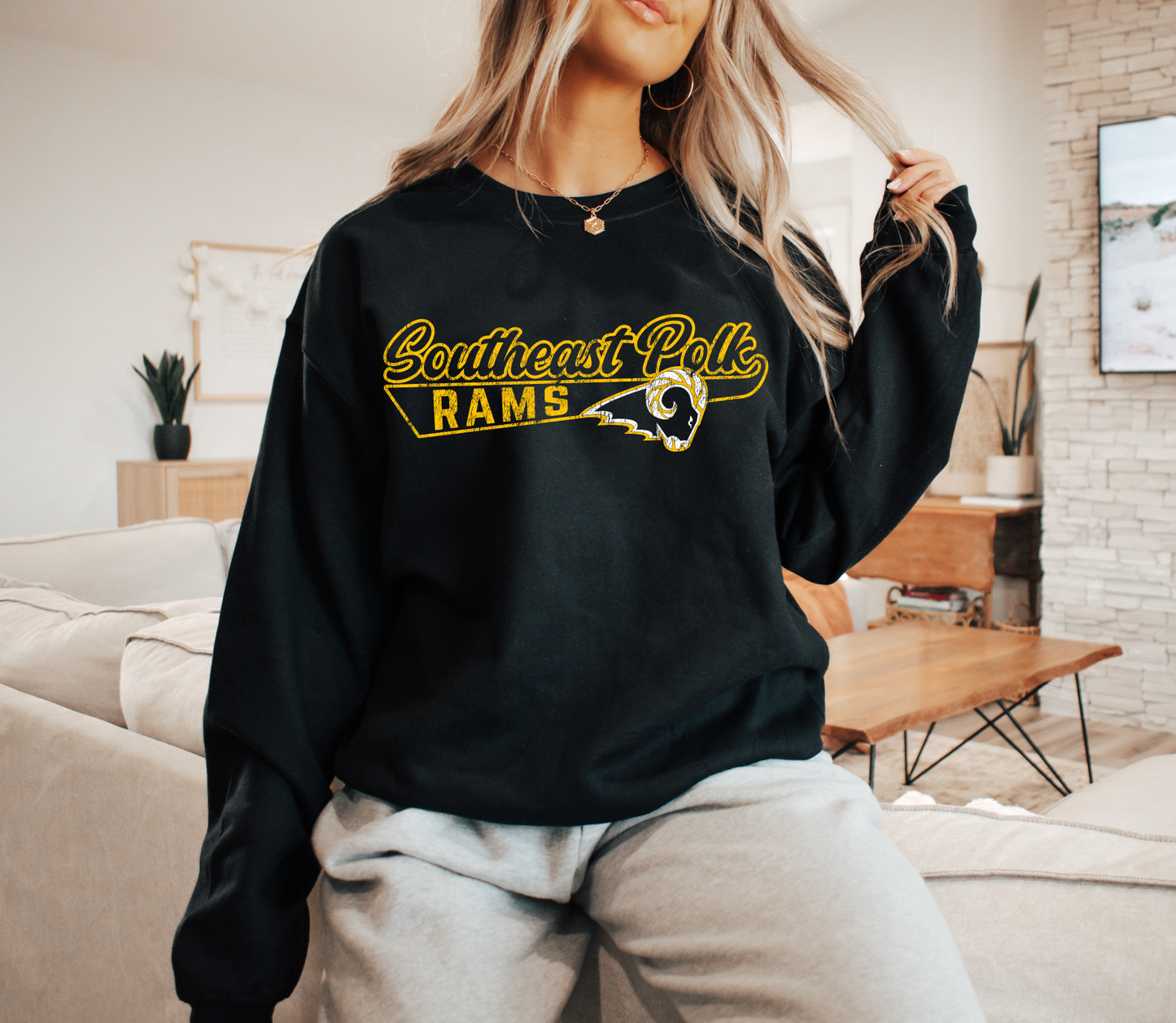 Vintage SEP Rams Sweatshirt