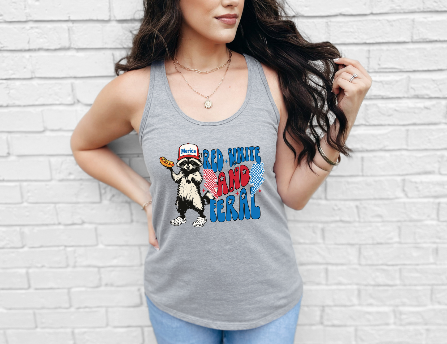 Red, White, and Feral Tank