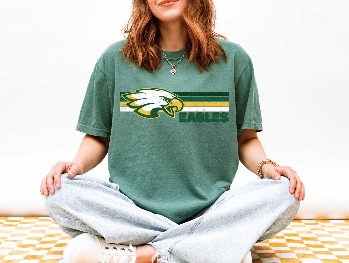 Eagles Vintage Linear T-shirt