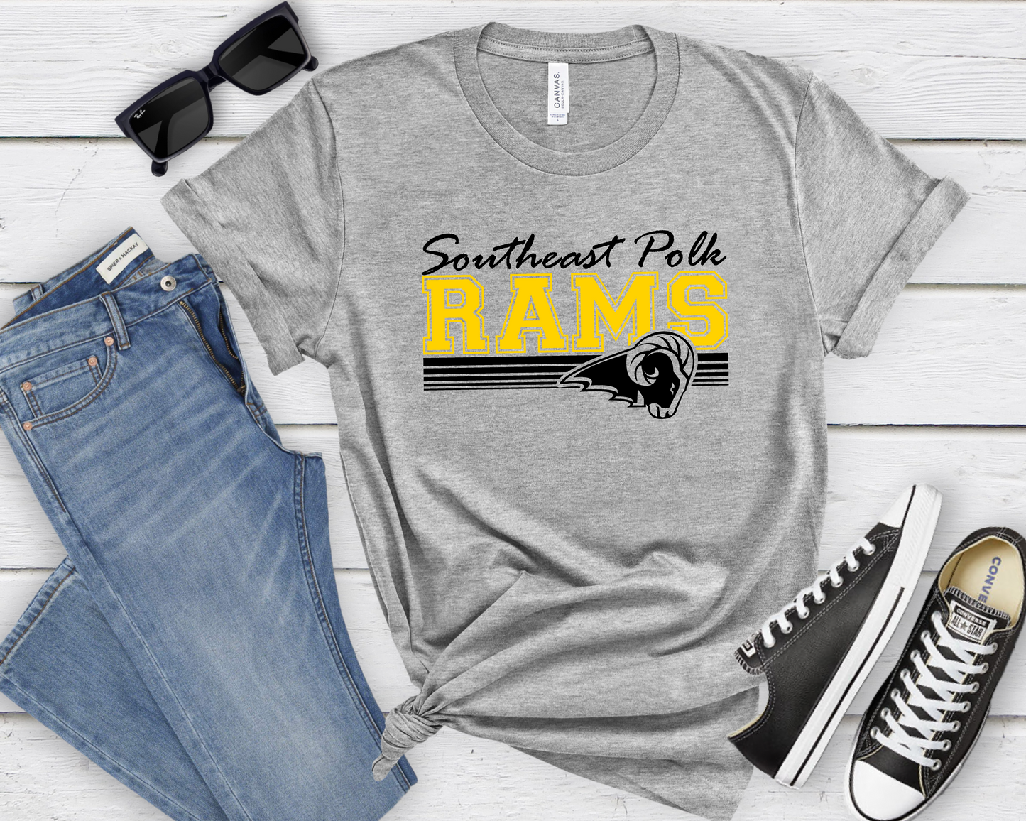 Linear SEP Rams T-shirt