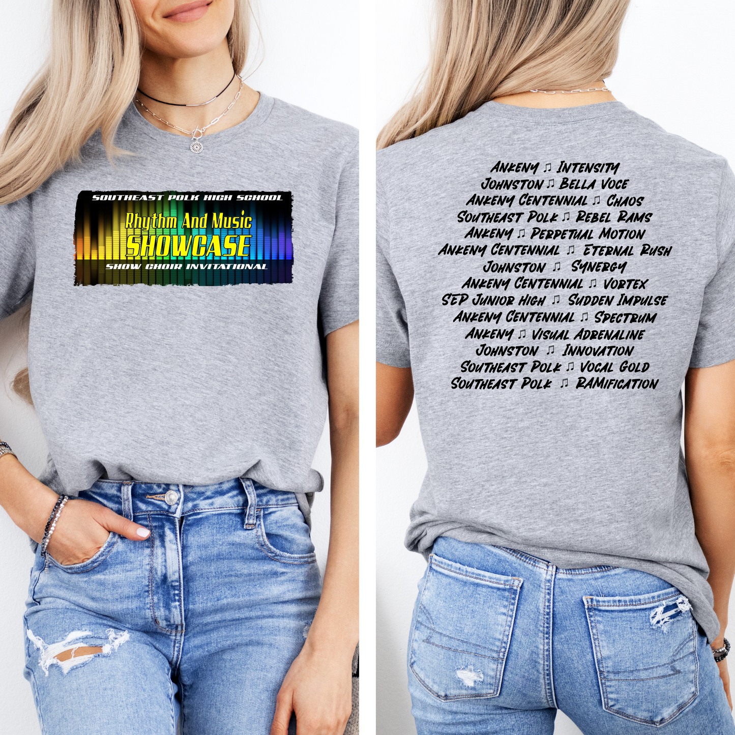 Rhythm and Music Showcase T-shirt