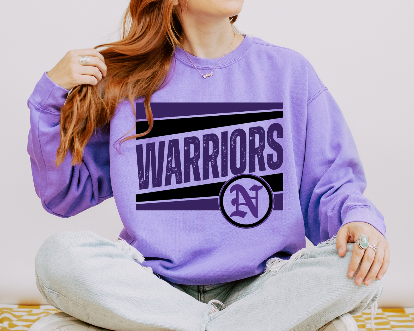 Warriors Slanted Sweatshirt
