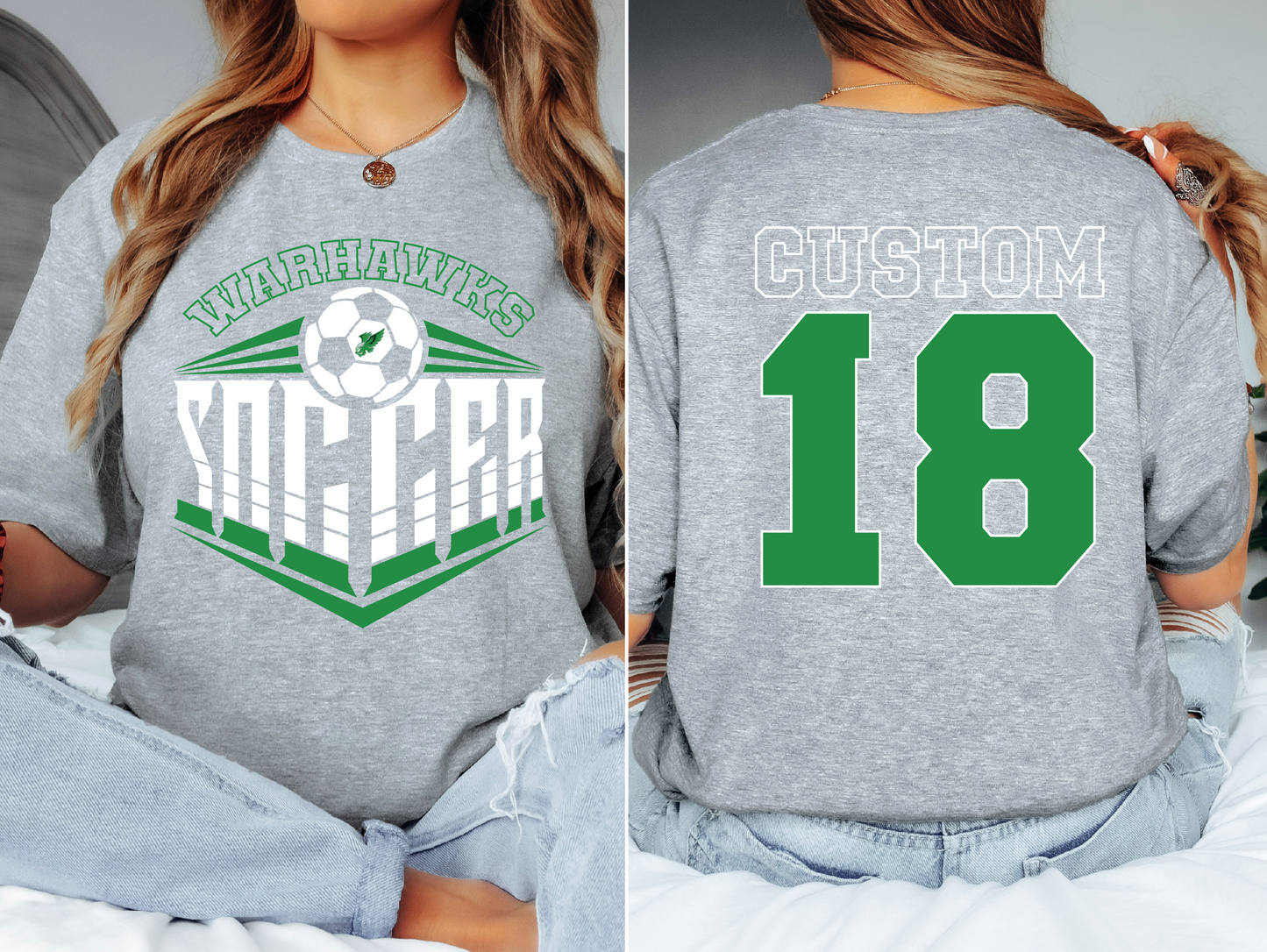 SEW Warhawks Soccer T-shirt - Customized