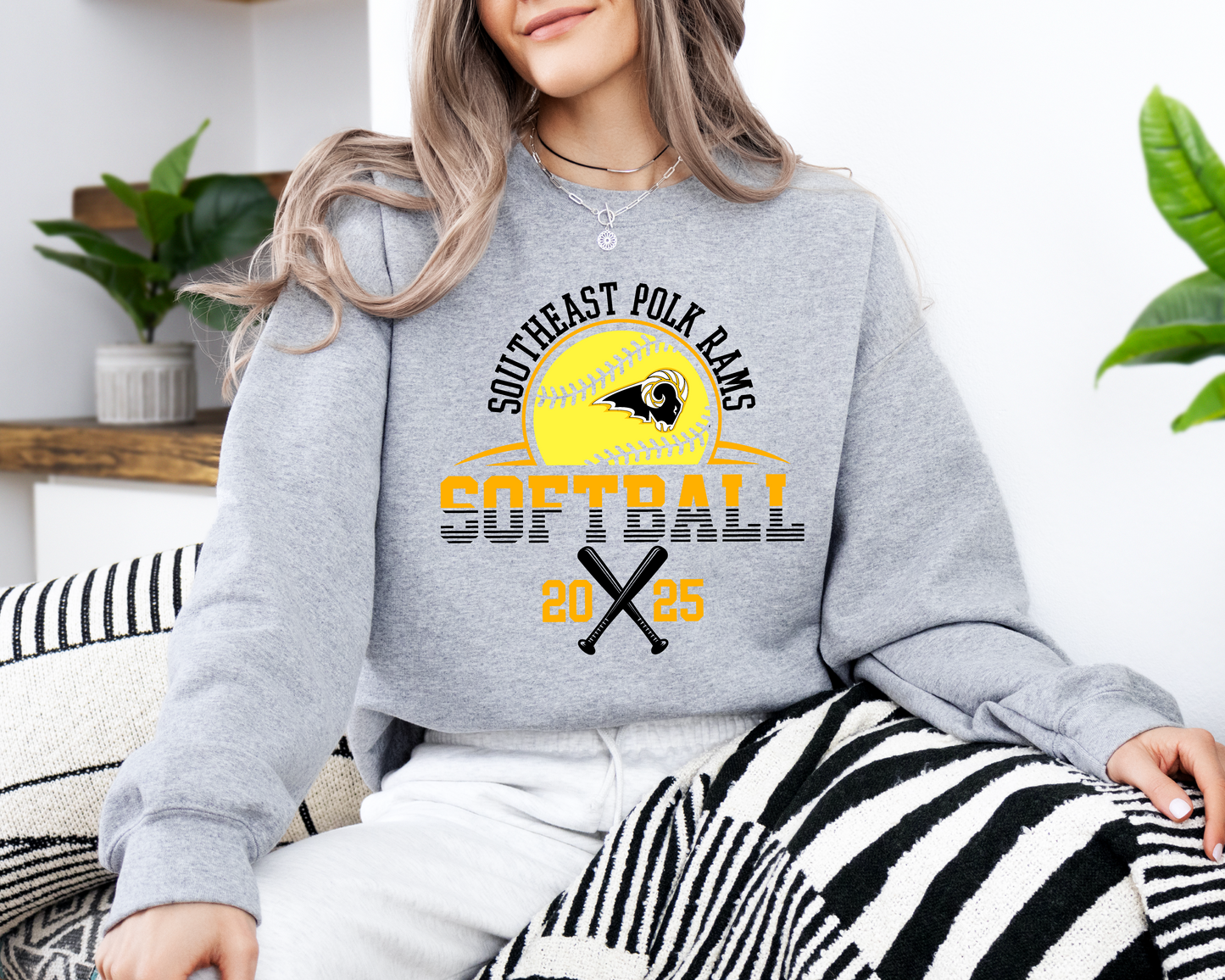 Softball Rams 2025 Sweatshirt