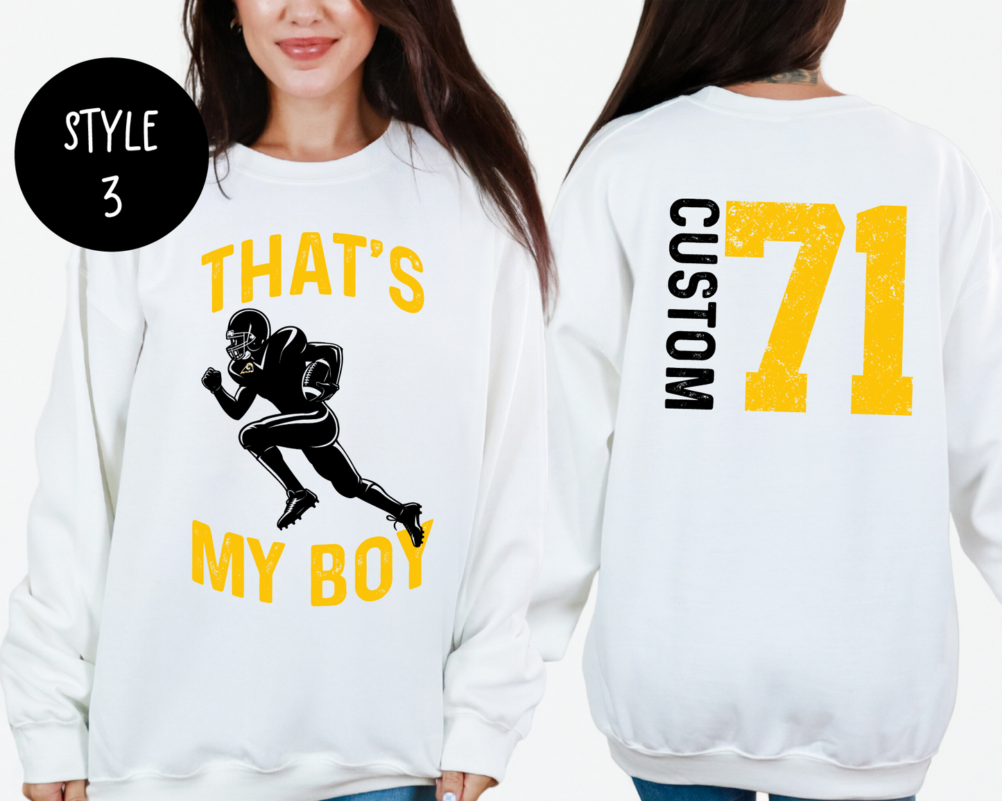 That's My Boy Rams Football Sweatshirt