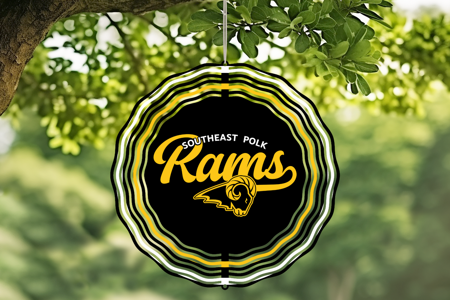 Vintage SEP Rams Wind Spinner