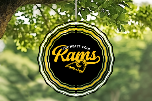 Vintage SEP Rams Wind Spinner