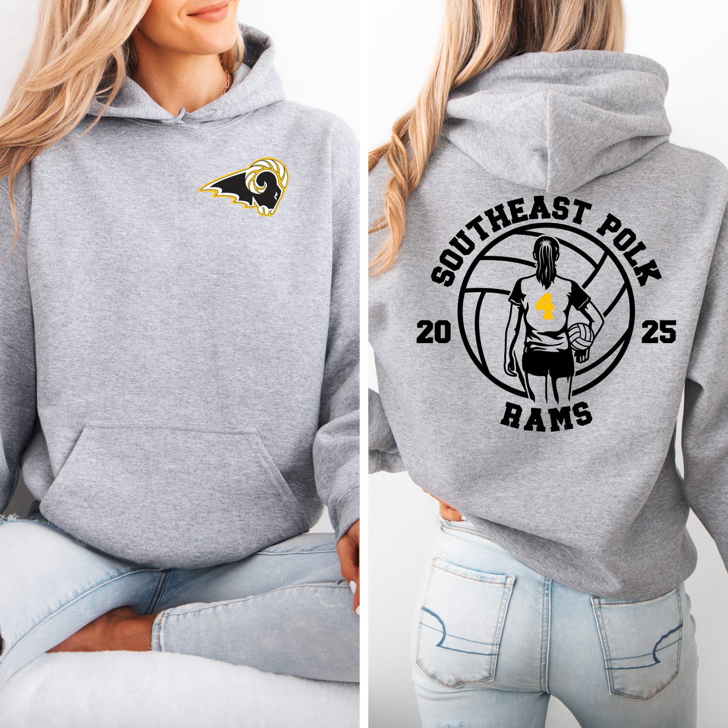 Customized SEP Volleyball Sweatshirt