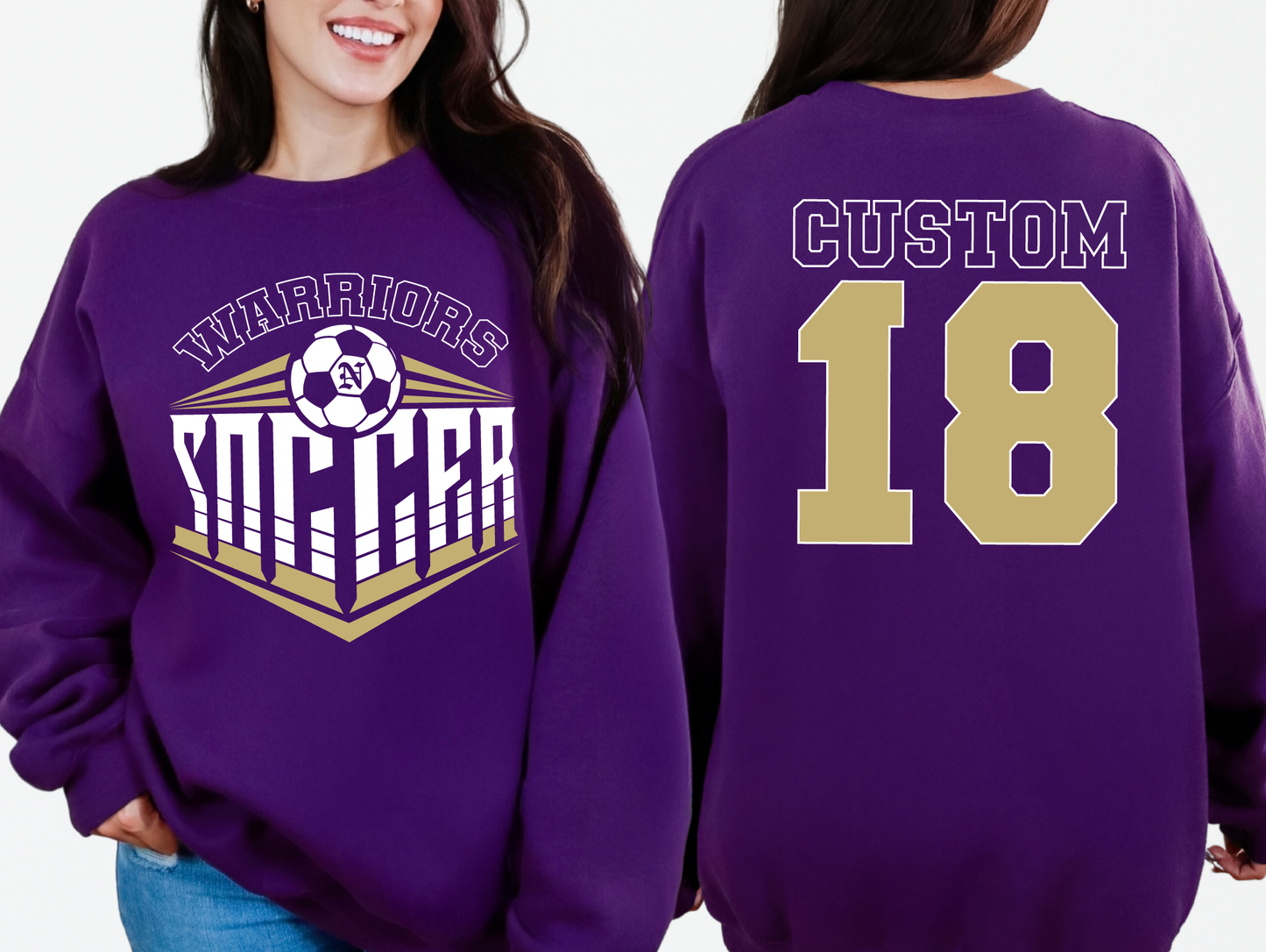 Norwalk Warriors Soccer Sweatshirt - Customized
