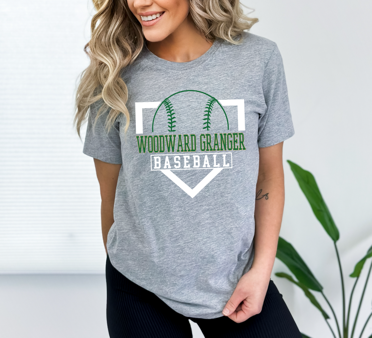 Woodward Granger Baseball T-shirt