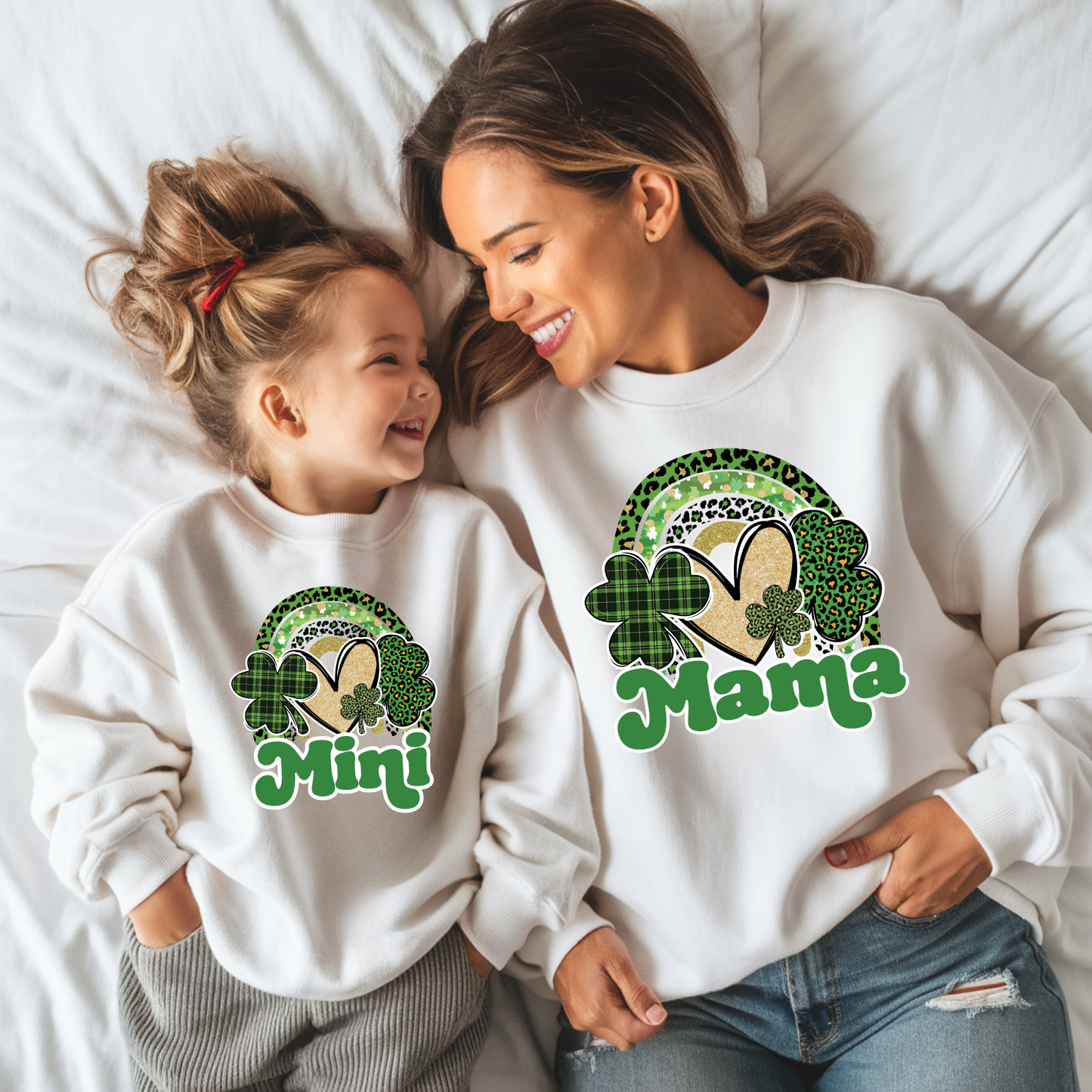 St. Patty's Mama and Mini Sweatshirt