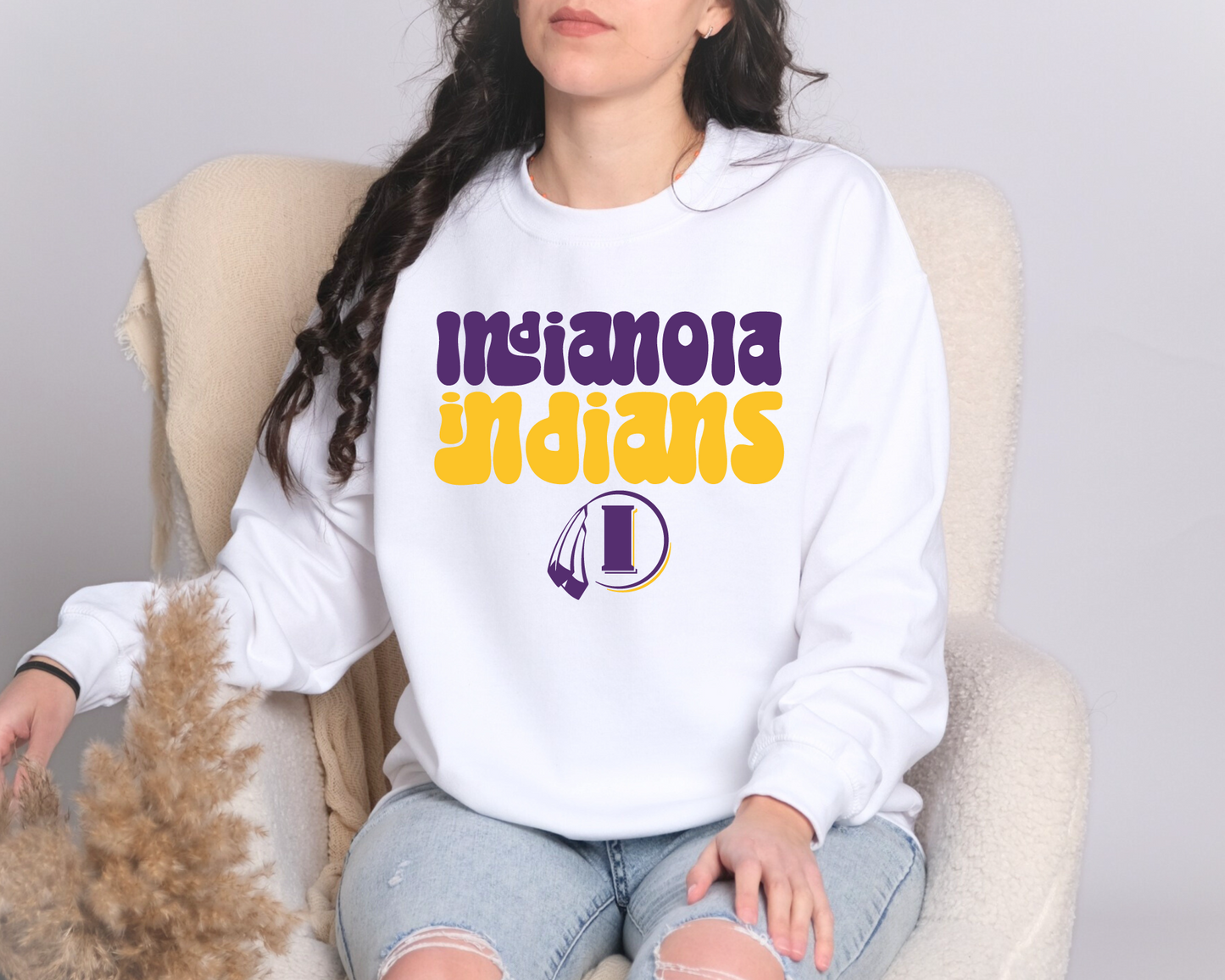Groovin' Indianola Indians Sweatshirt