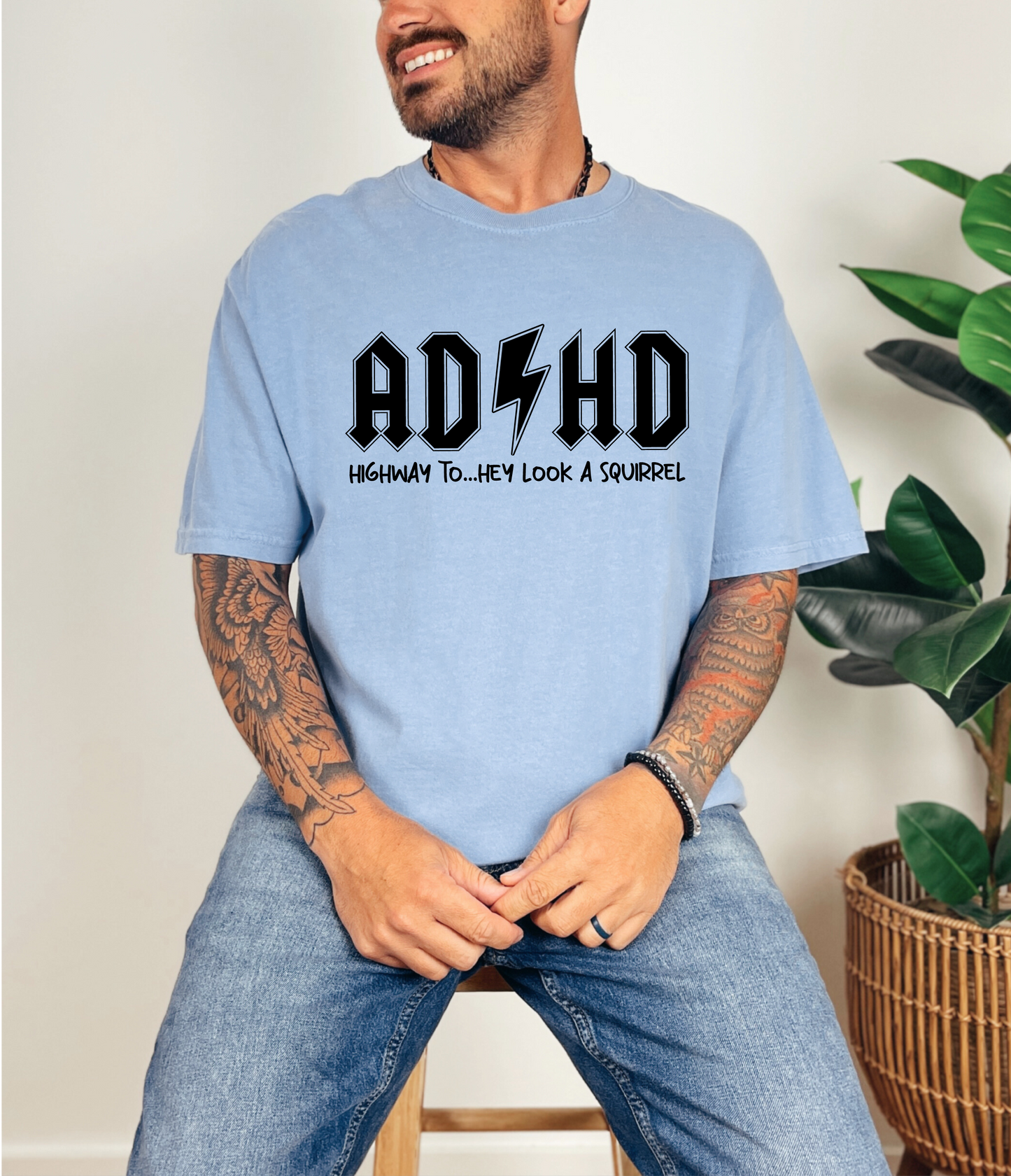 ADHD - A Squirrel T-shirt
