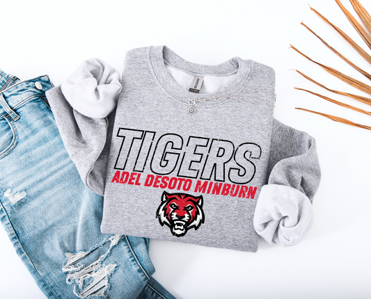 ADM Tigers Outline Sweatshirt