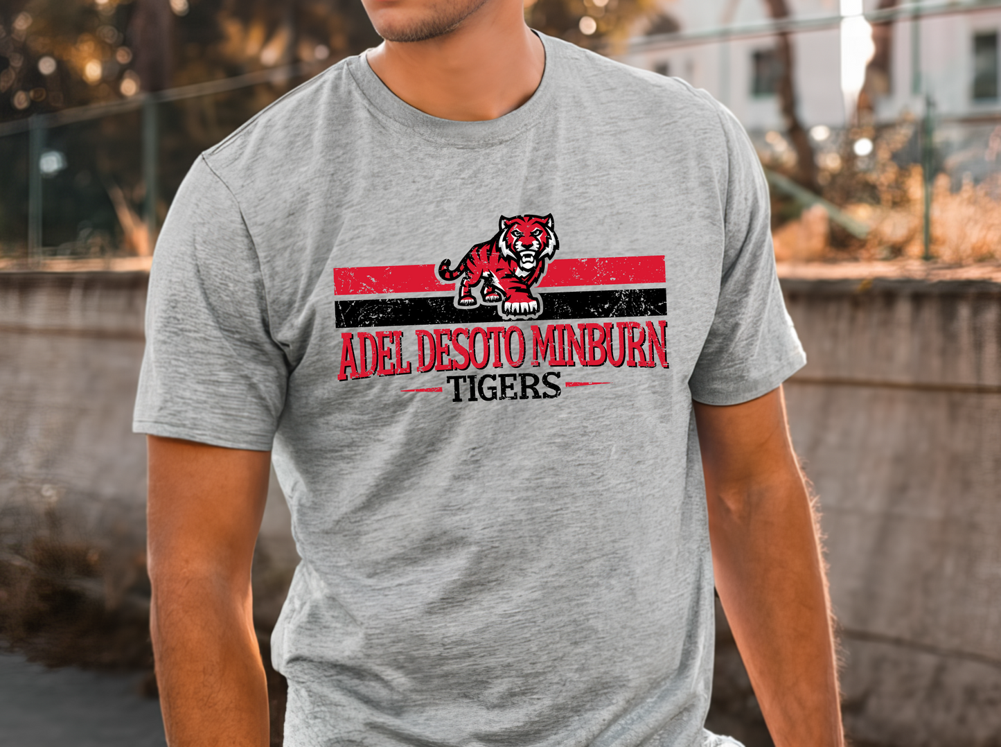 ADM Tigers Linear T-Shirt