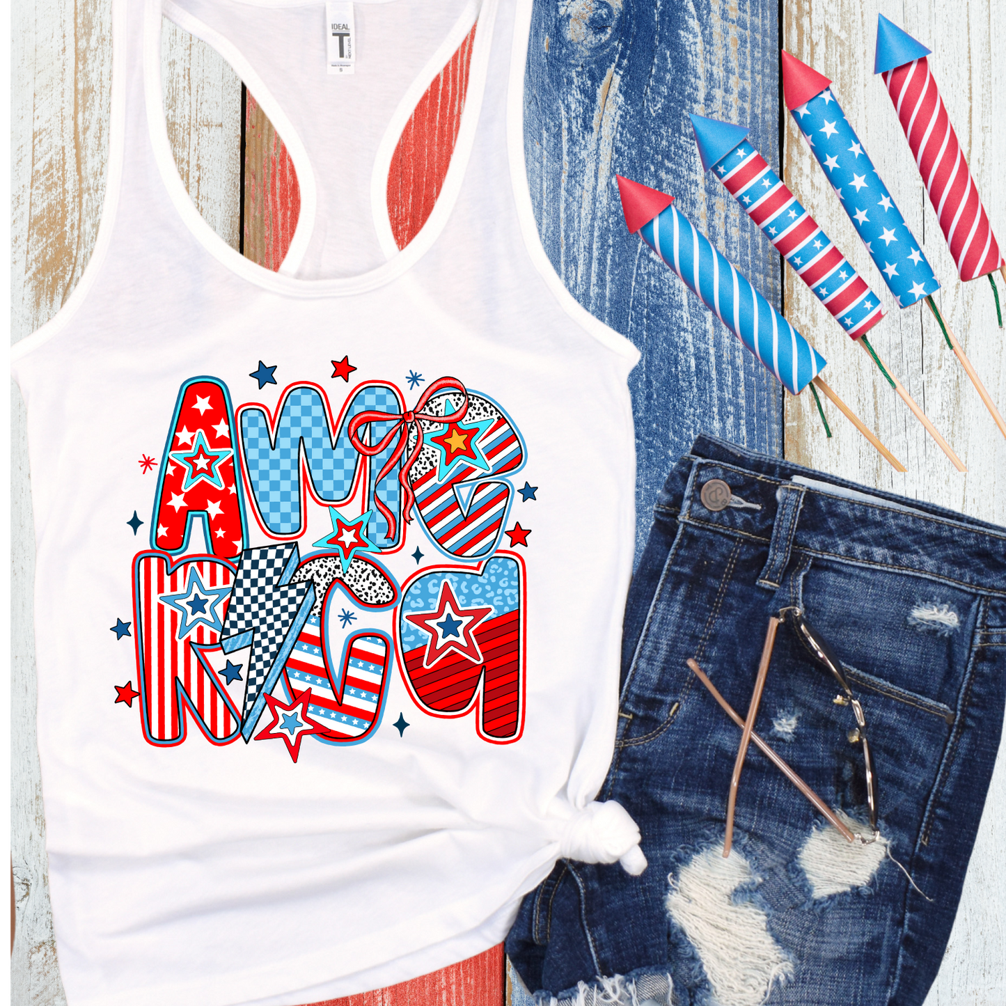 America Doodle Tank