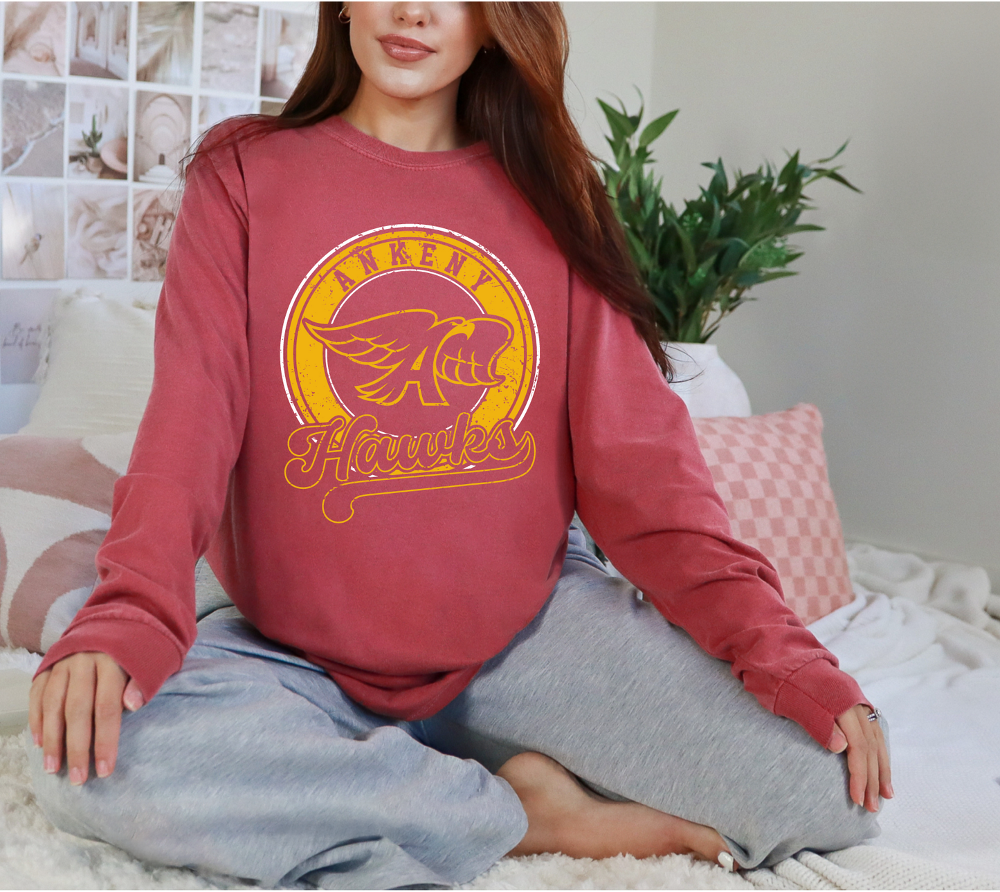 Throwback Ankeny Hawks T-shirt