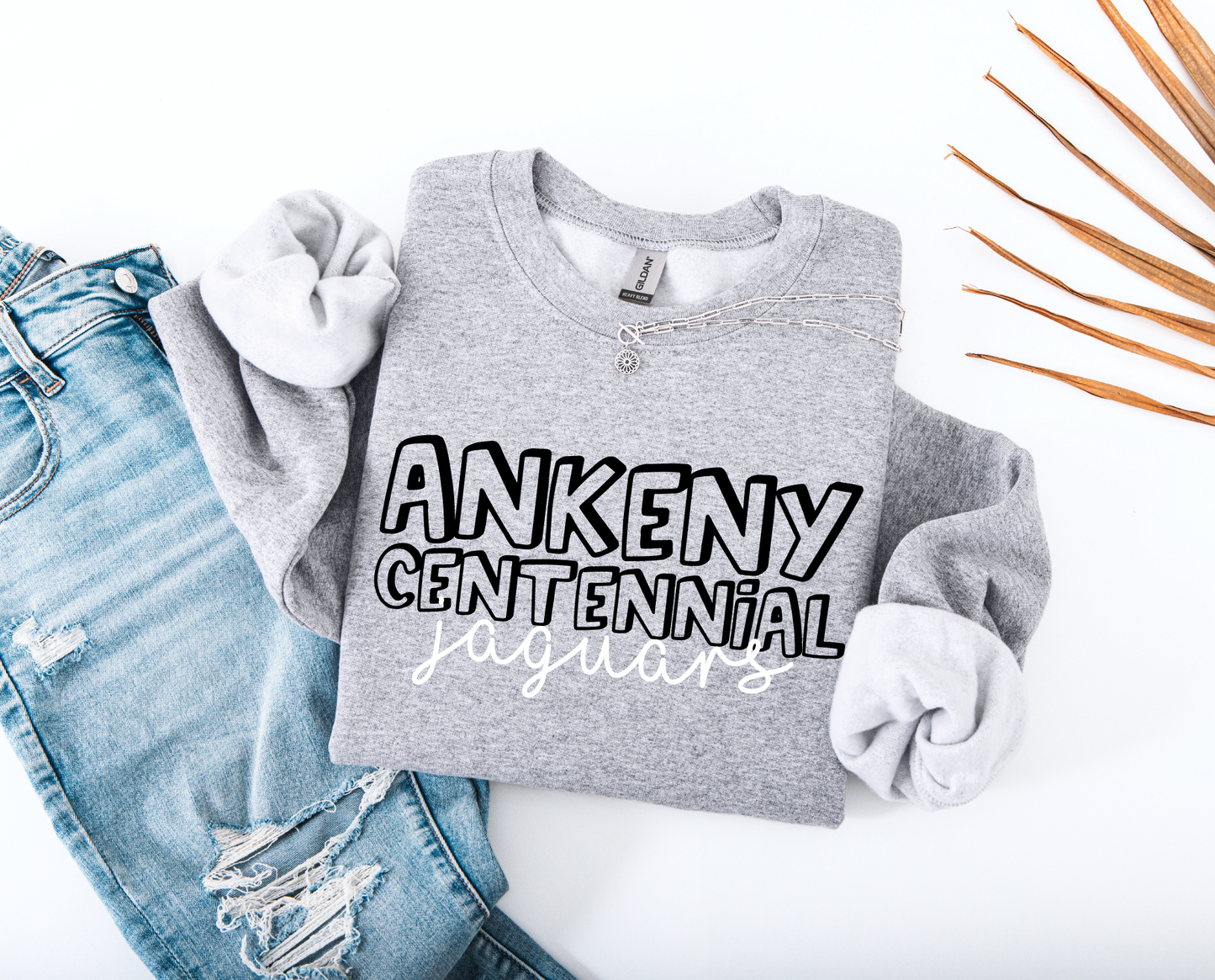 Ankeny Centennial Jaguars Bubble Sweatshirt