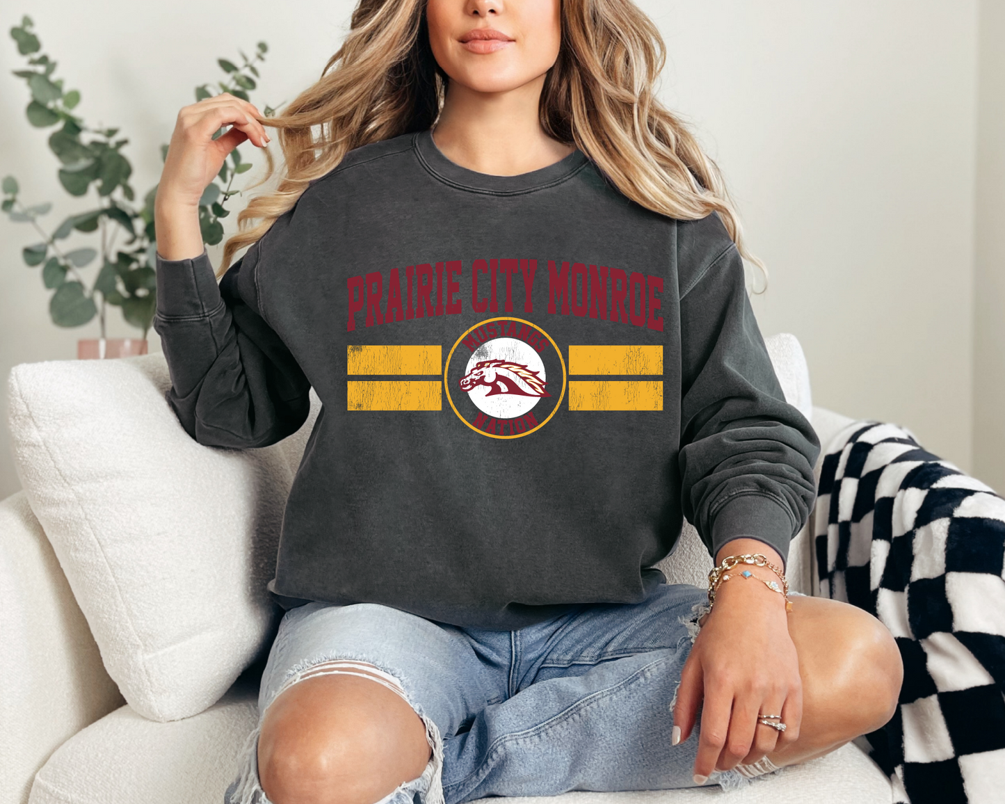 PCM Mustangs Nation Premium Sweatshirt