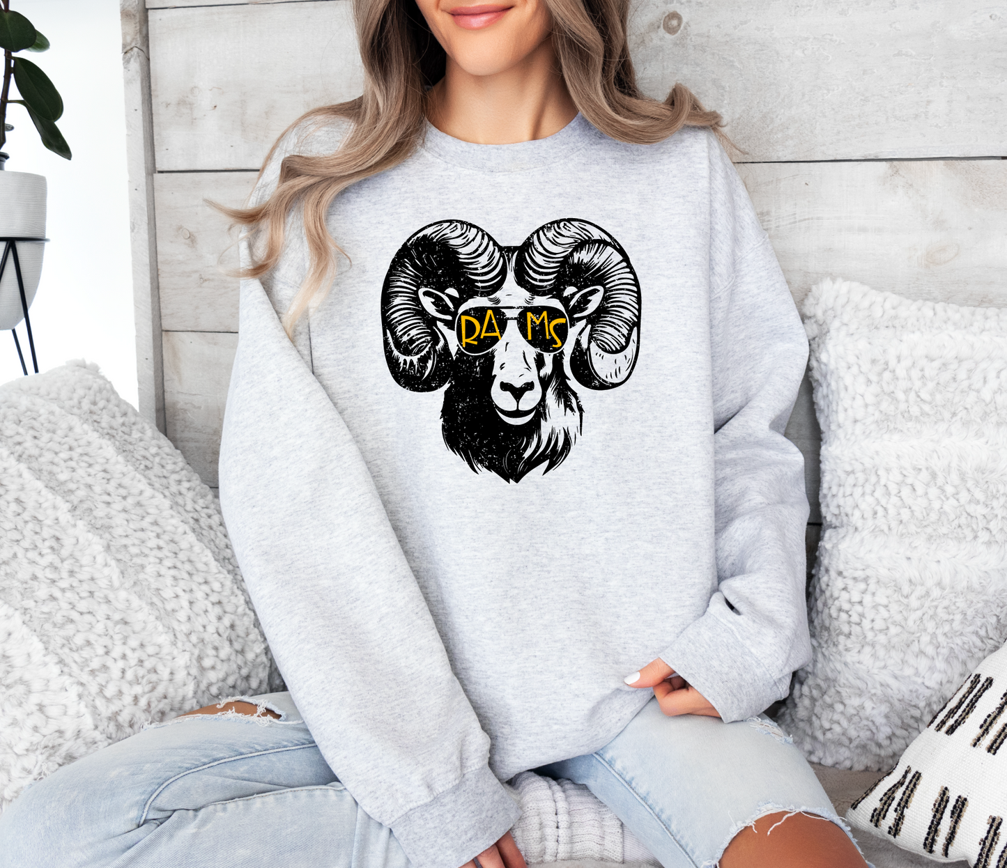 Rams Sunglasses Sweatshirt