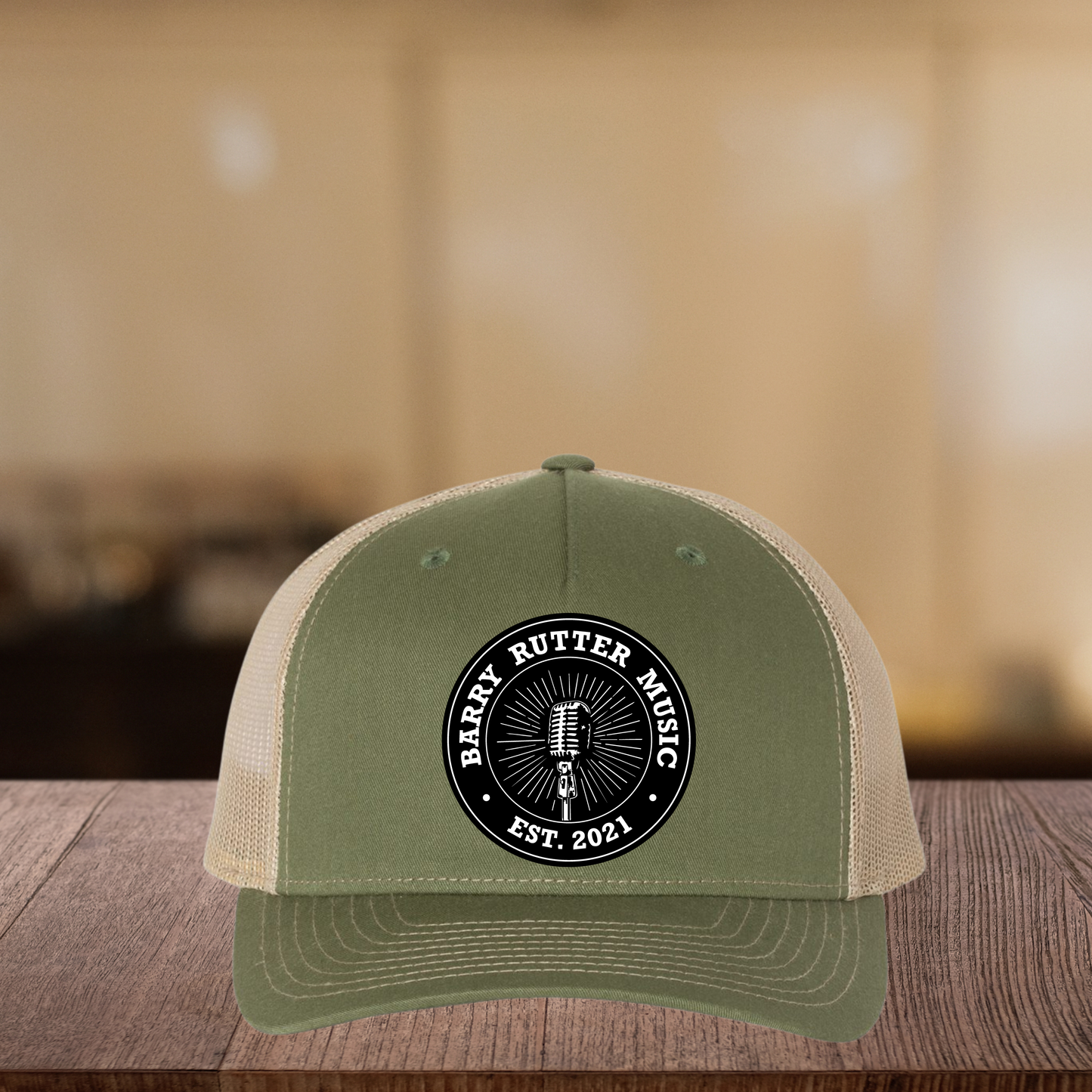 Barry Rutter Music Full Panel Trucker Hat