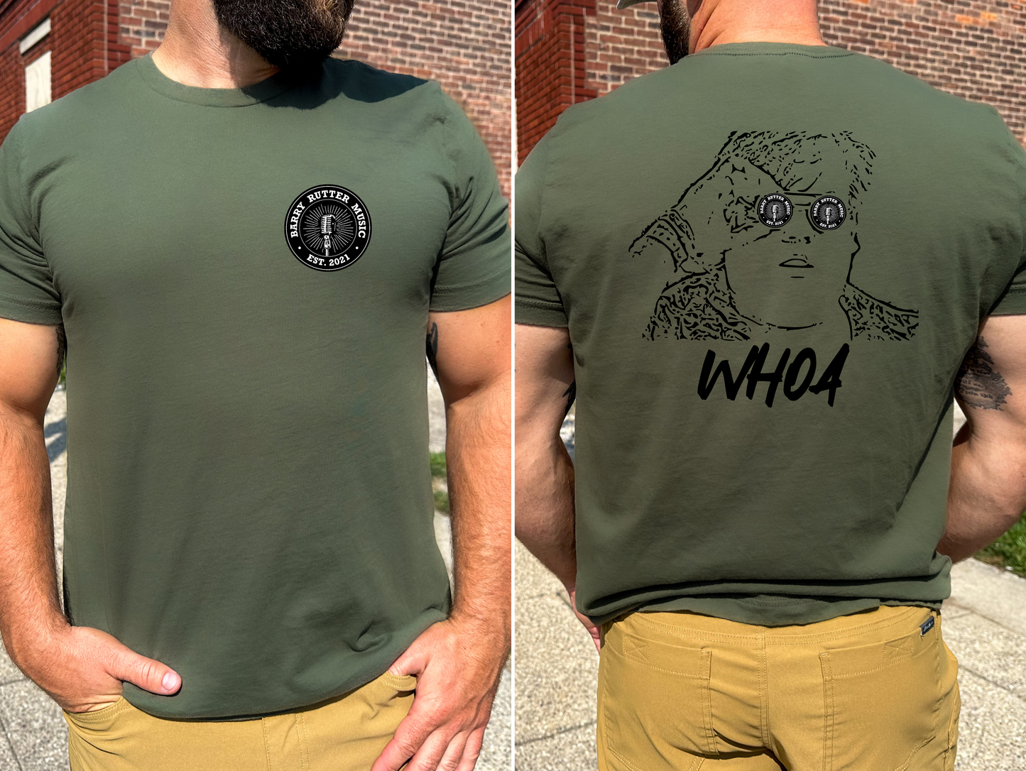 Whoa! Barry Rutter T-shirt