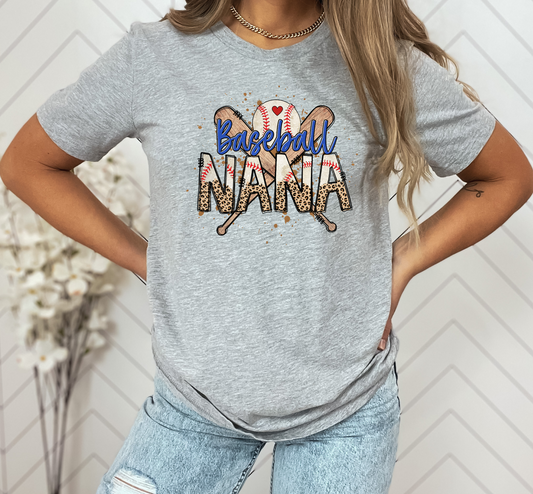 Baseball Nana T-shirt