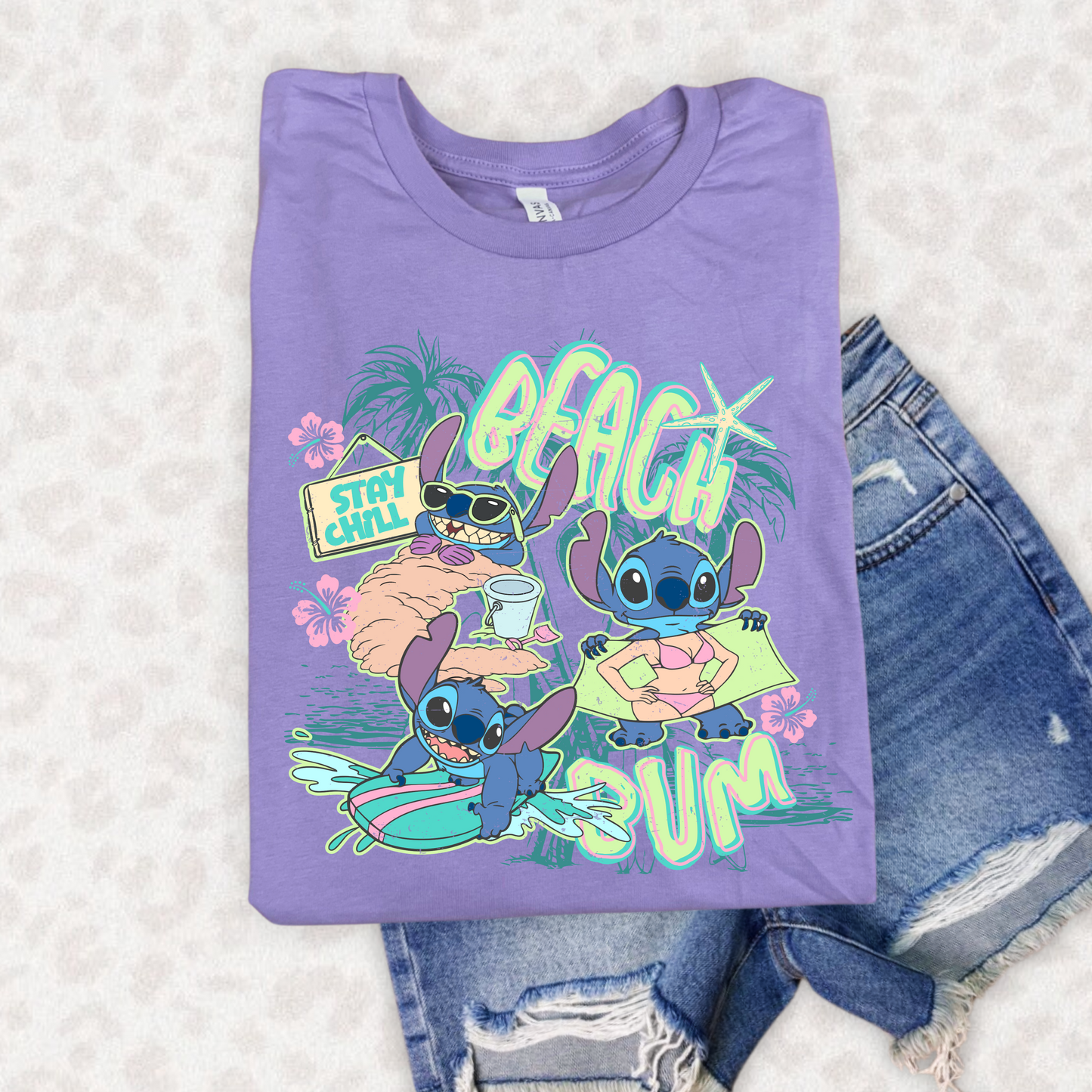 Beach Bum Stitch T-shirt