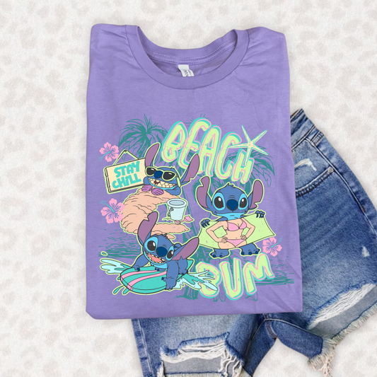 Beach Bum Stitch T-shirt
