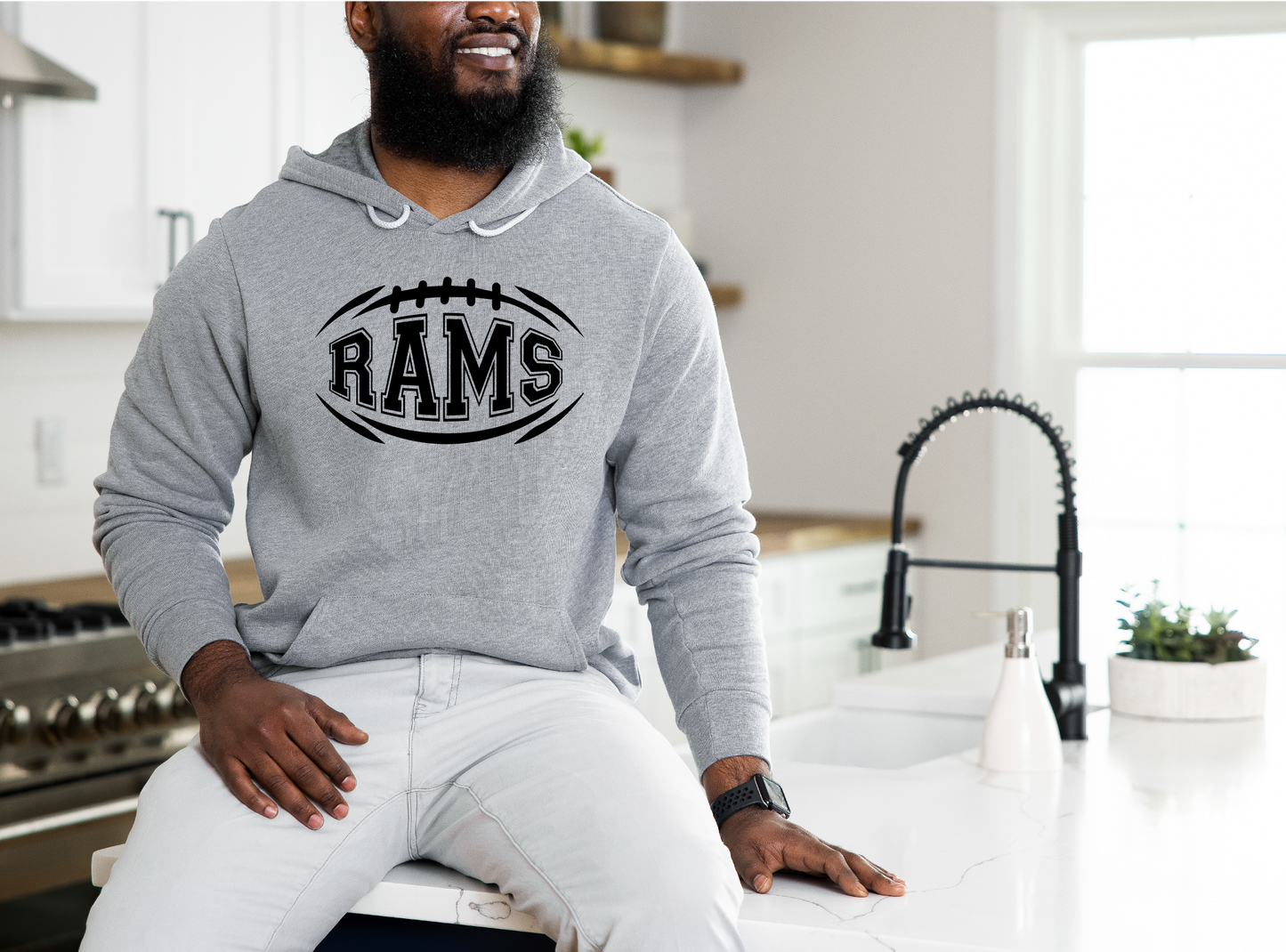 Rams Football Sweatshirt