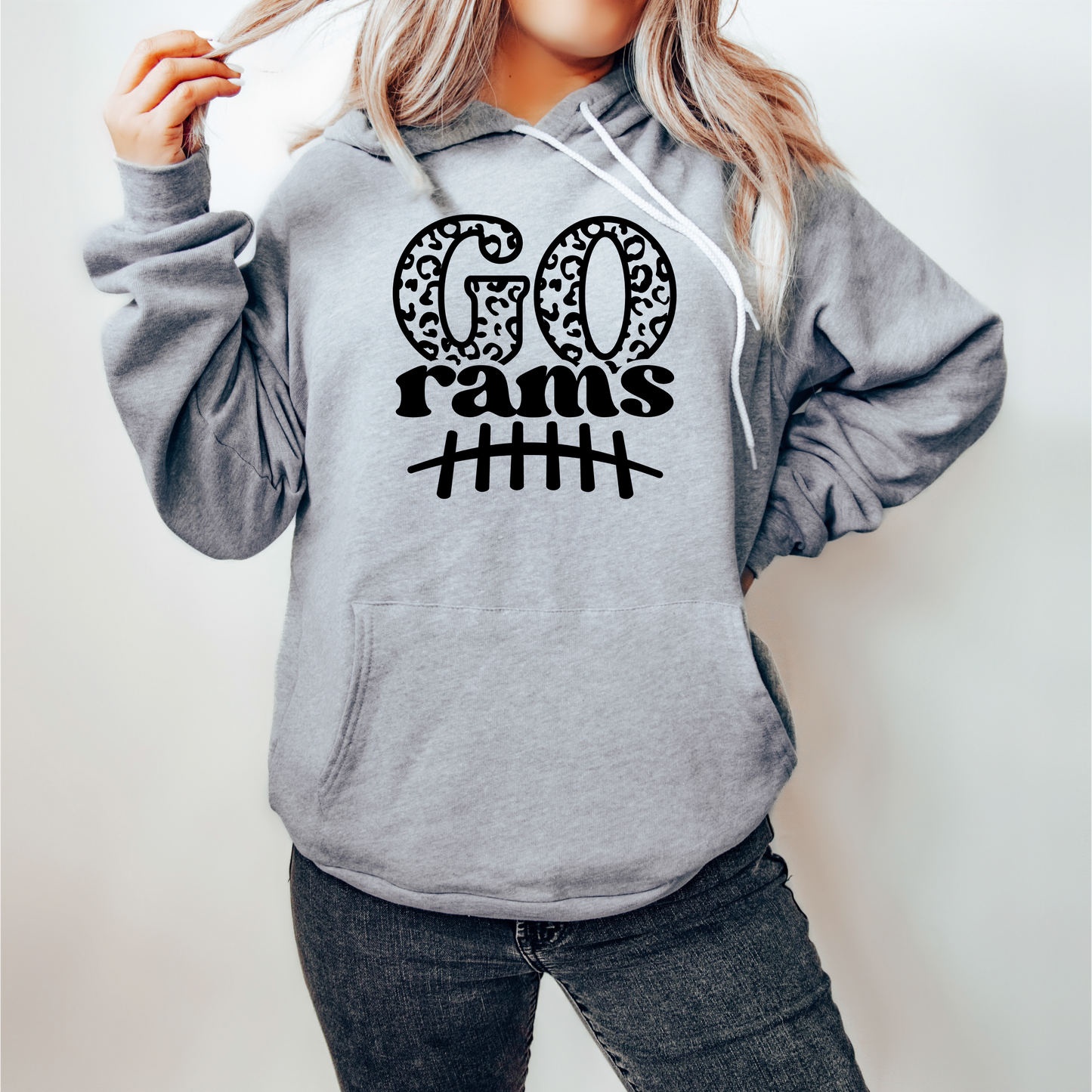 Go Rams Leopard Sweatshirt