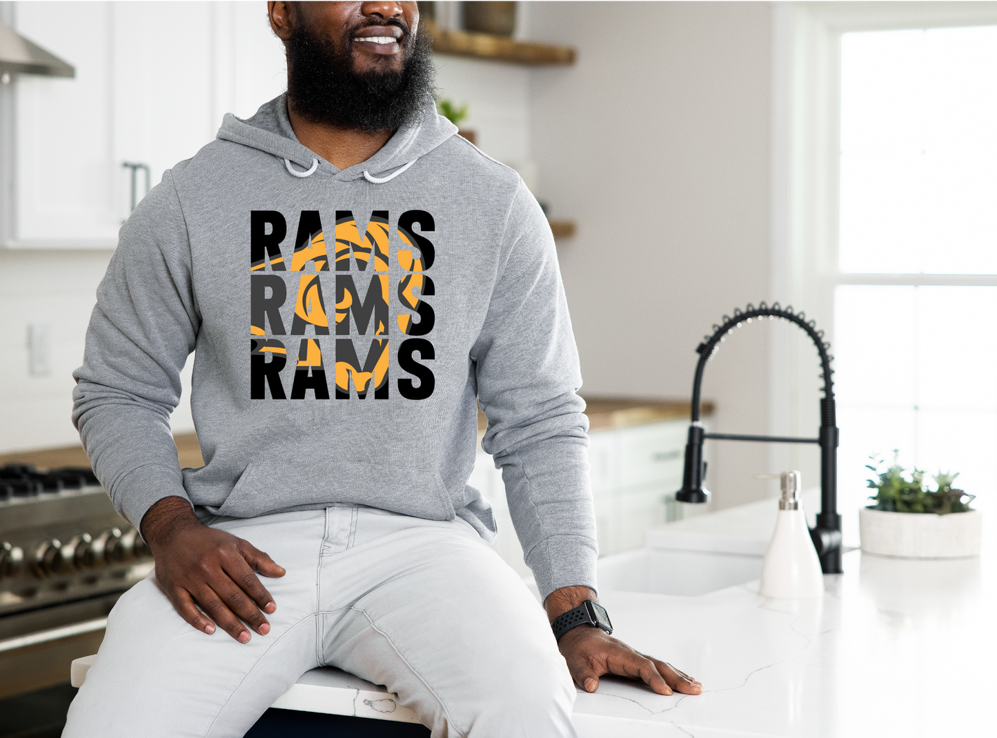 Knockout Rams Sweatshirt