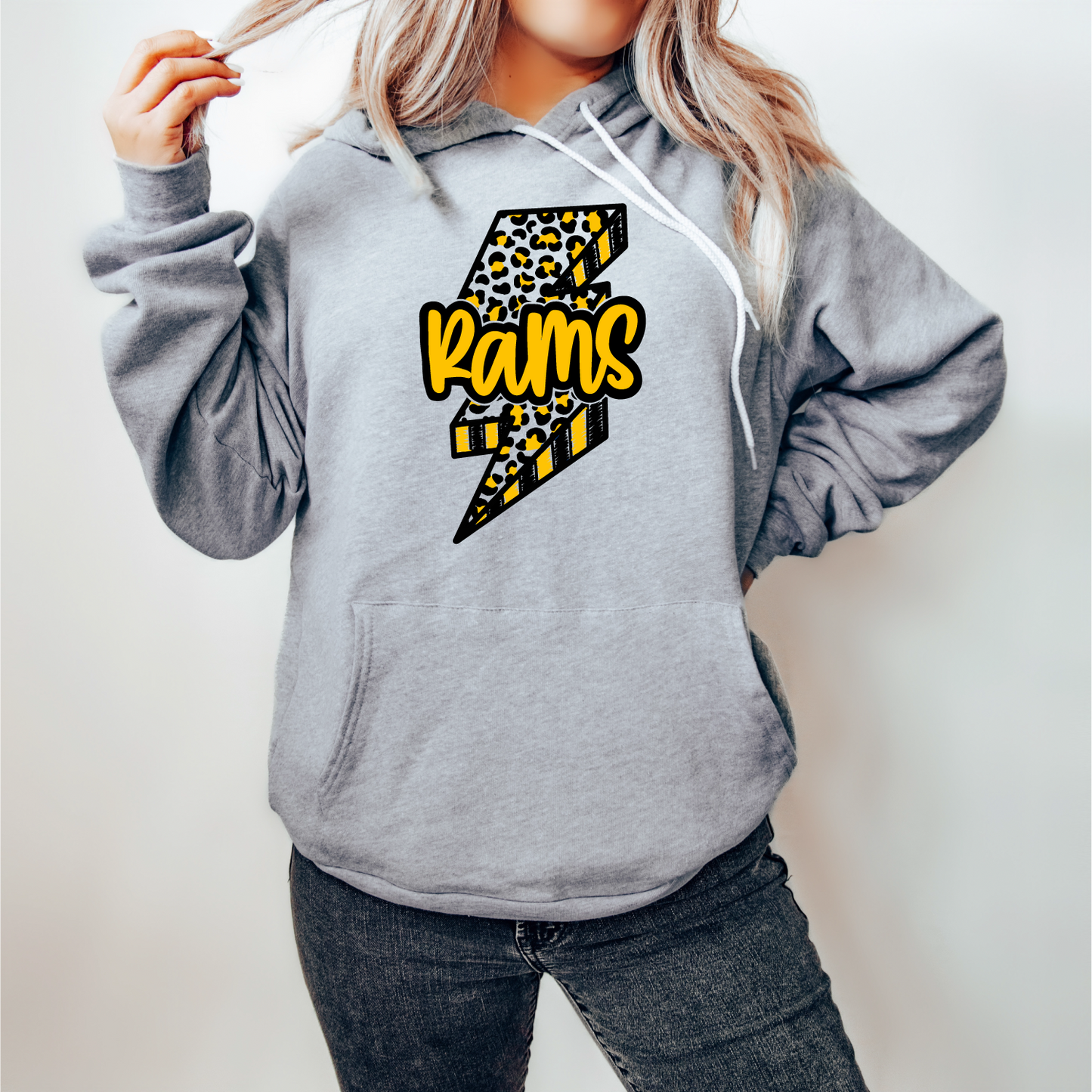 Rams Leopard Bolt Sweatshirt