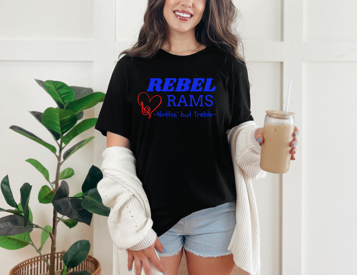 Rebel Rams - Nothin' but Treble T-shirt