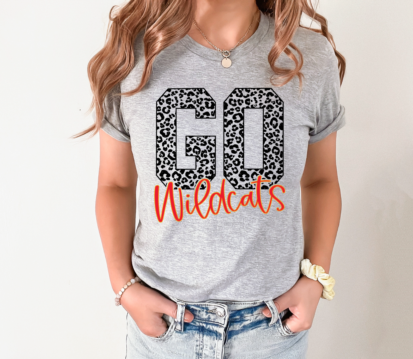 Go Wildcats Leopard T-shirt