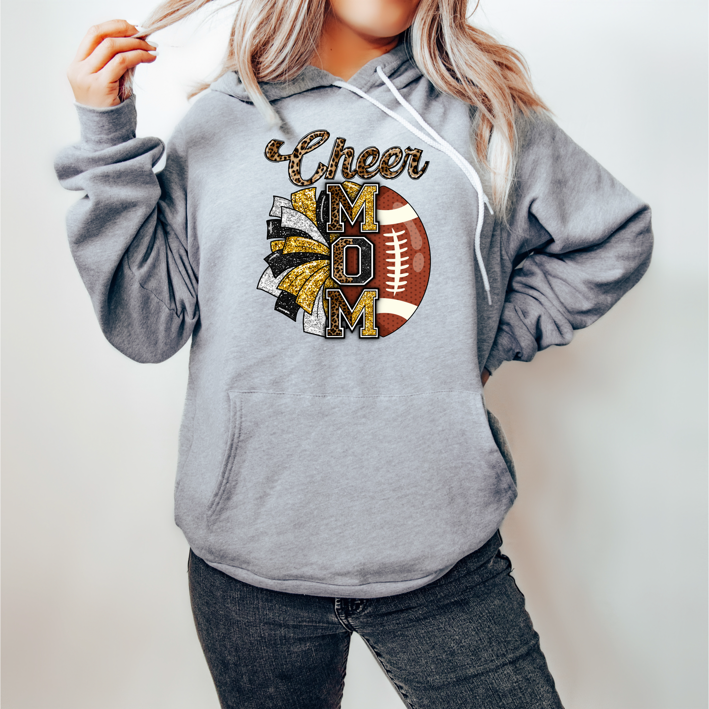 Cheer Mom Rams Sweatshirt