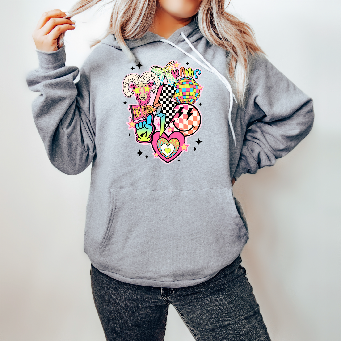 Neon Rams Sweatshirt