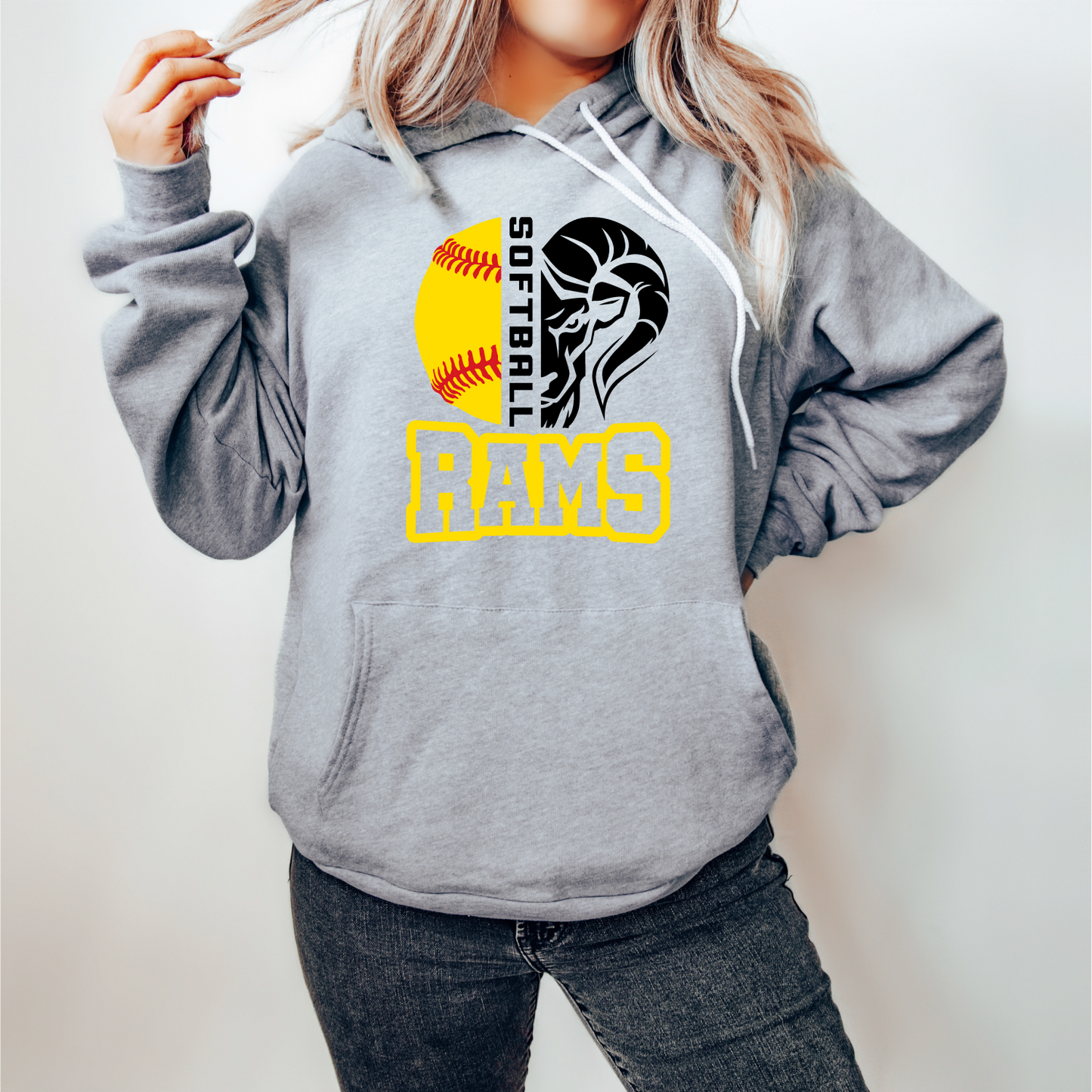Softball Rams Sweatshirt