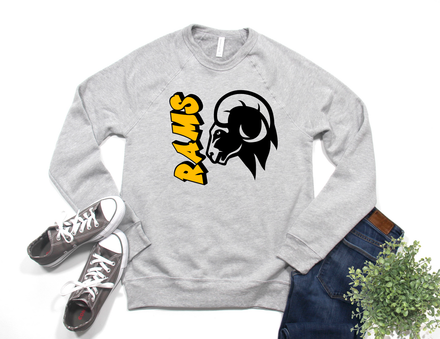 Graffiti Rams Sweatshirt