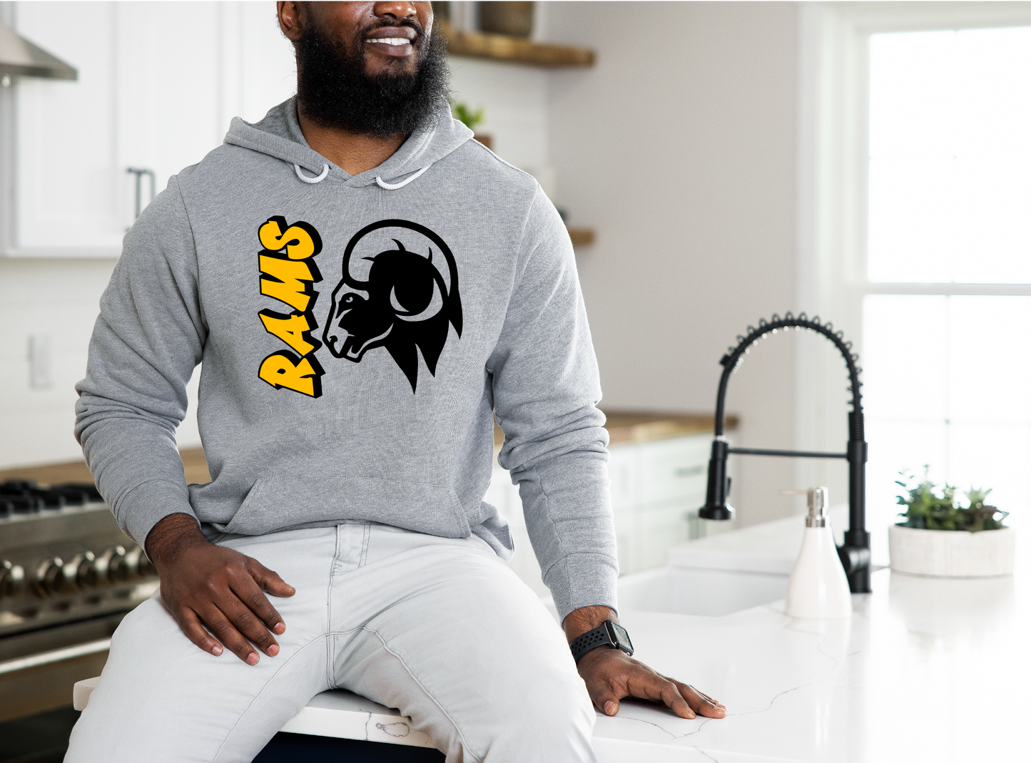 Graffiti Rams Sweatshirt