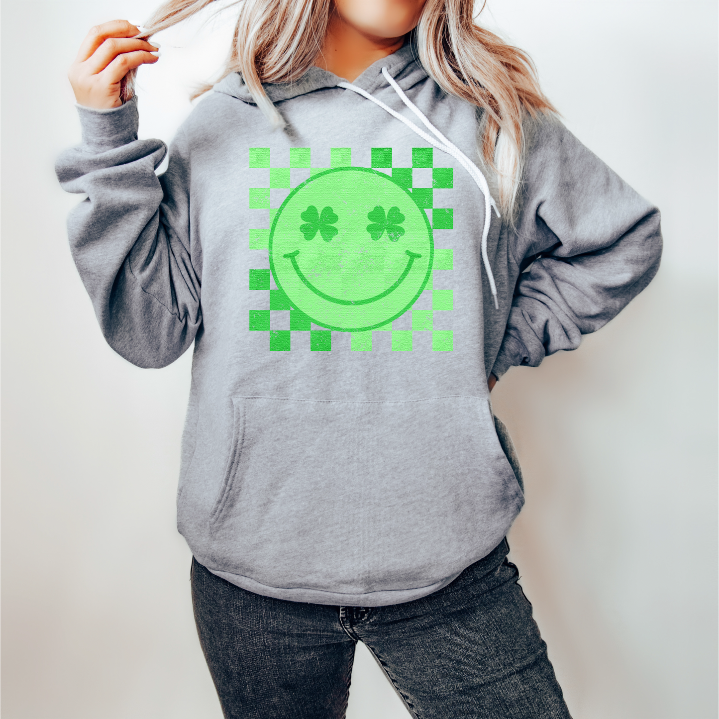 Shamrock Smiley Sweatshirt