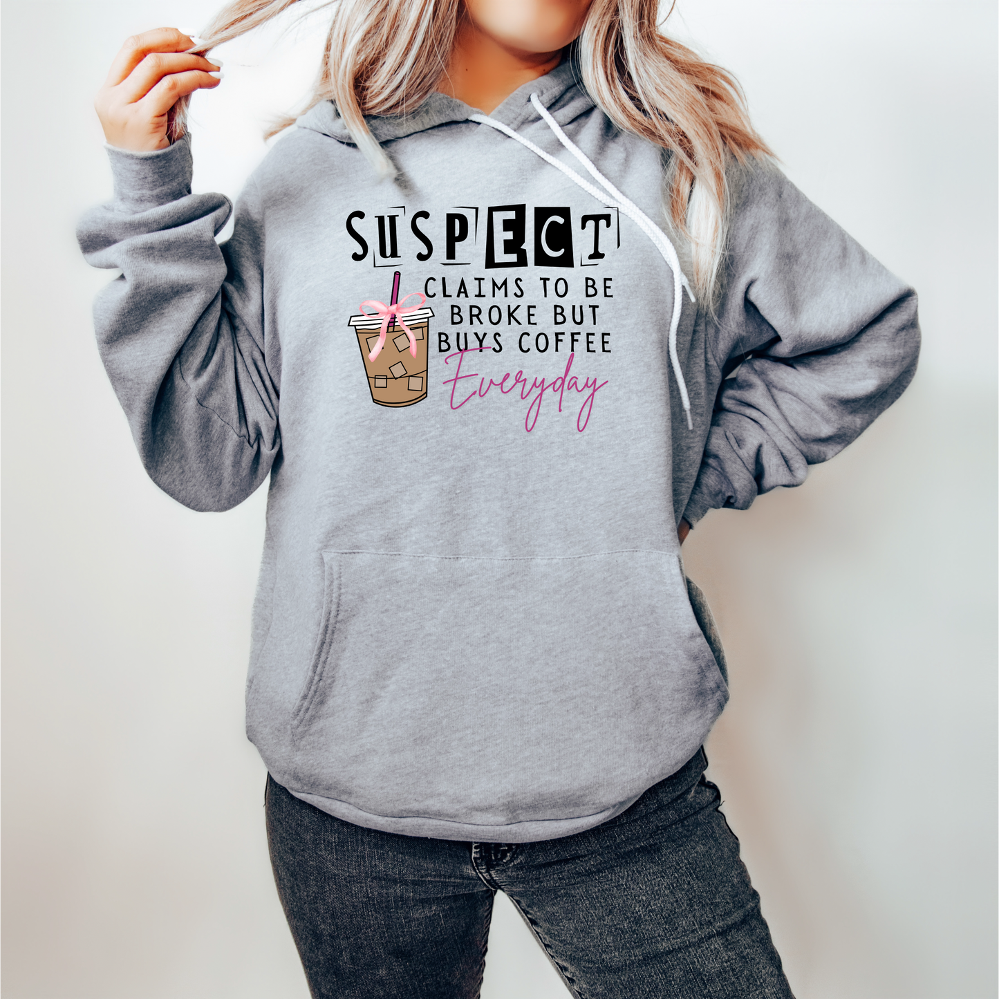Suspect Buys Coffee Sweatshirt