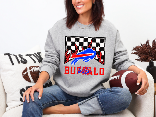 Buffalo Bills Flame Sweatshirt