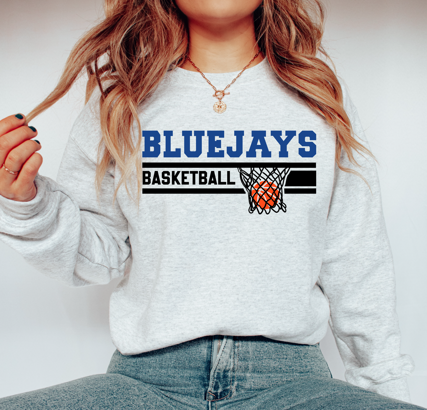 Basketball Net Bluejays Sweatshirt