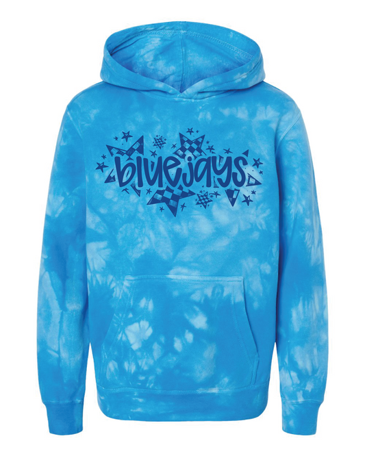 Bluejays Superstar Tie Die Sweatshirt