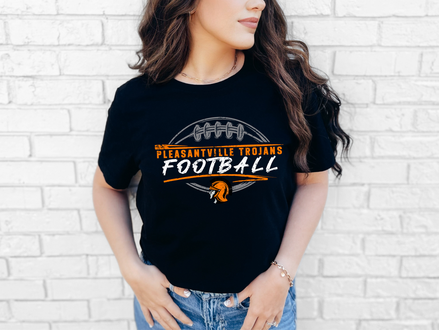 Pleasantville Trojans Football T-shirt